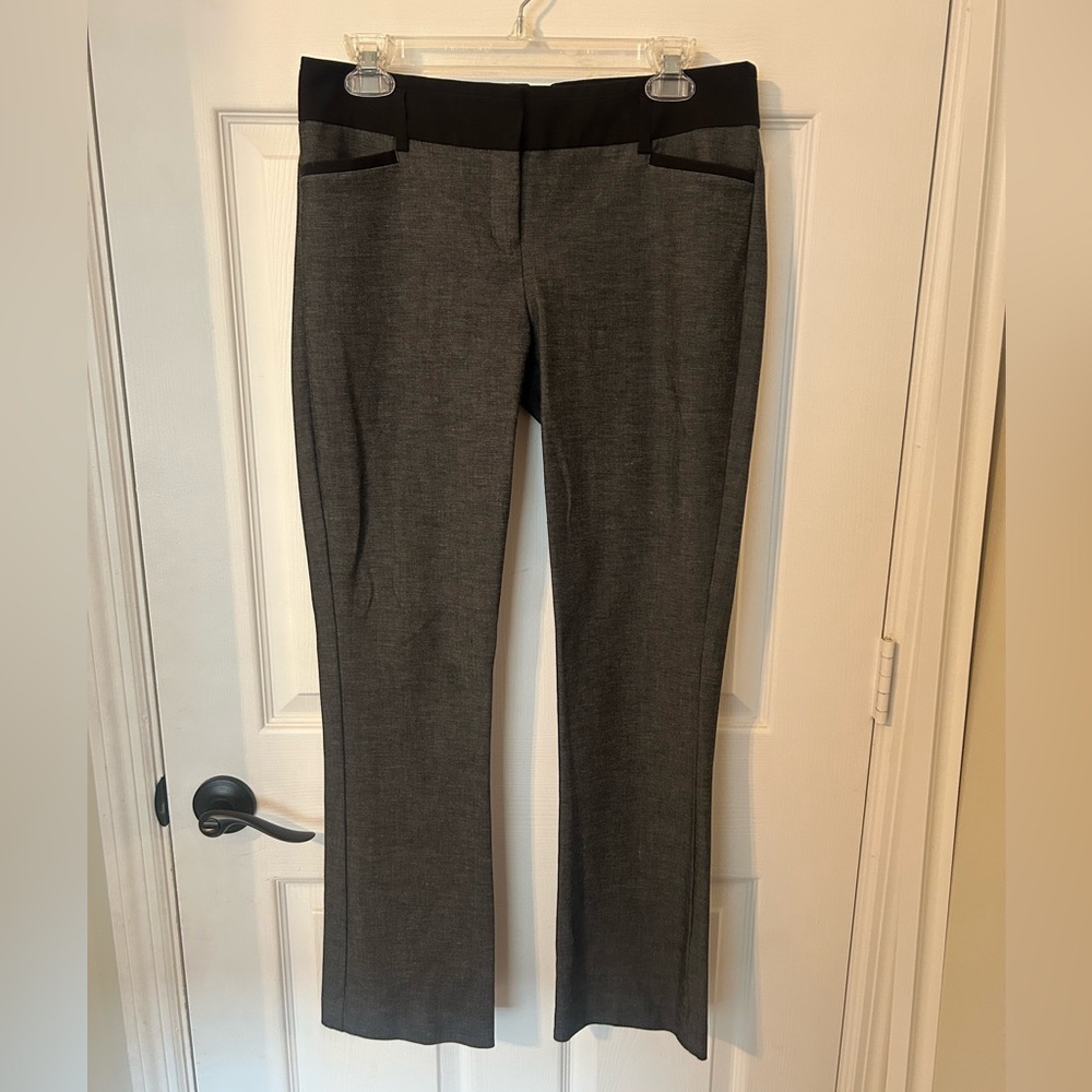 Express Black and Gray Columnist Pants